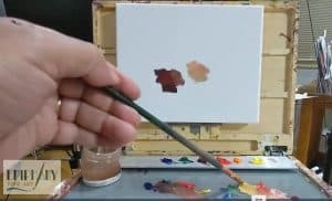 Ricky Mujica teaches oil painting
