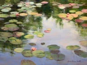 Jeanne Rosier Smith Waterlilies demo reference picture