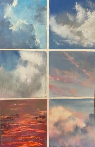 Jeanne Rosier Smith pastel demos of clouds