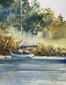 Steven Griggs watercolor painting