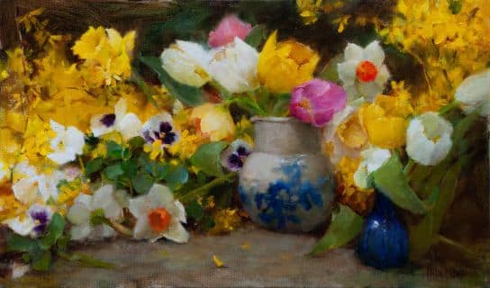 Kathy Anderson flower painting