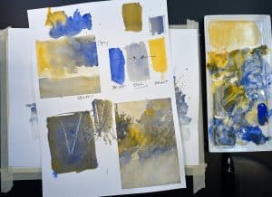 Watercolor mixing exercise with Steve Griggs