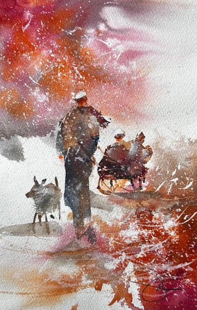 Steve Griggs watercolor painting