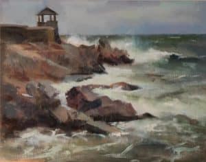 Seascape painting by Mary Rose O'Connell