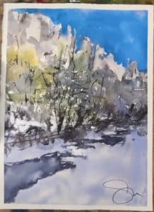 Steve Griggs watercolor painting