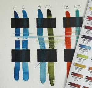 SG-Properties of Watercolor Paint
