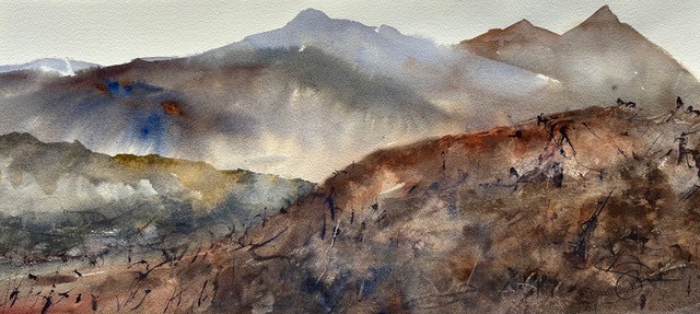Steve Griggs watercolor demonstration reference photo