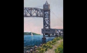 Plein air painting by Jonathan McPhillips