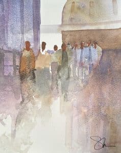 Steve Griggs watercolor painting