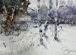 SG-Paint Along: Winter Landscapes 2026 Day 3