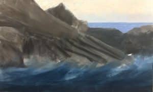 LHS-Waves Crashing onto Rocks (part 1)
